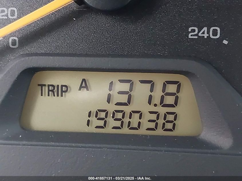 2000 Honda Accord 3.0 Ex VIN: 1HGCG1650YA077105 Lot: 41857131