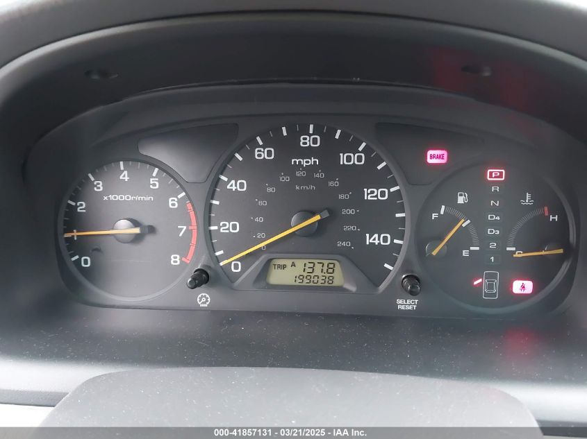 2000 Honda Accord 3.0 Ex VIN: 1HGCG1650YA077105 Lot: 41857131