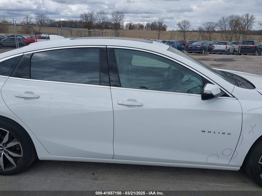 2016 CHEVROLET MALIBU VIN: 1G1ZE5ST9GF182259