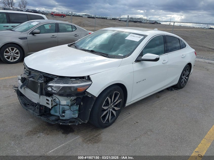 2016 CHEVROLET MALIBU VIN: 1G1ZE5ST9GF182259