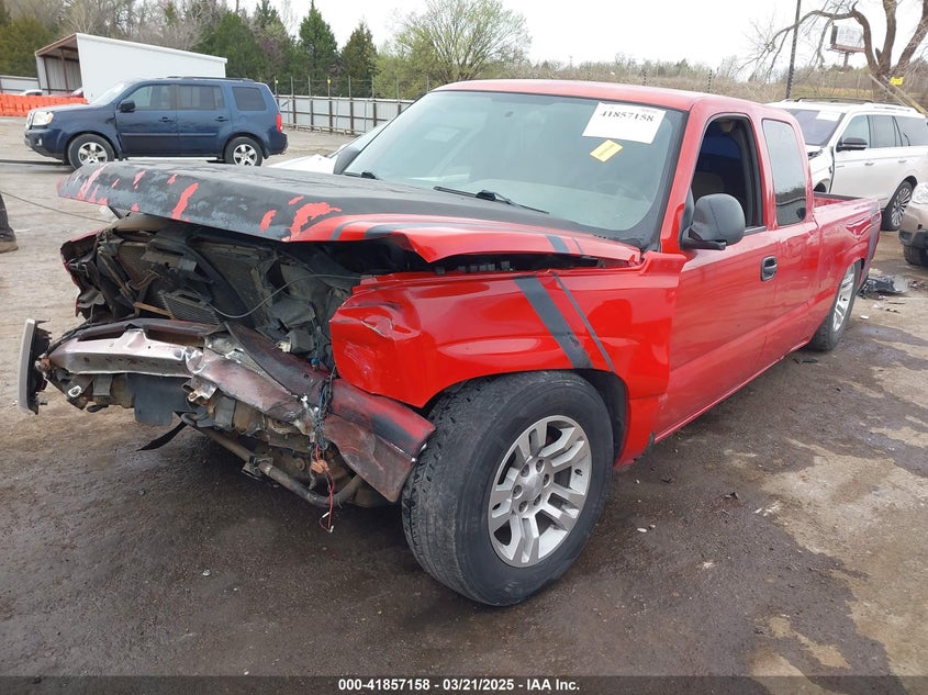 2007 CHEVROLET SILVERADO 1500 CLASSIC VIN: 1GCEC19Z07Z116678
