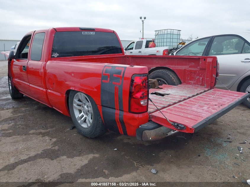 2007 CHEVROLET SILVERADO 1500 CLASSIC VIN: 1GCEC19Z07Z116678