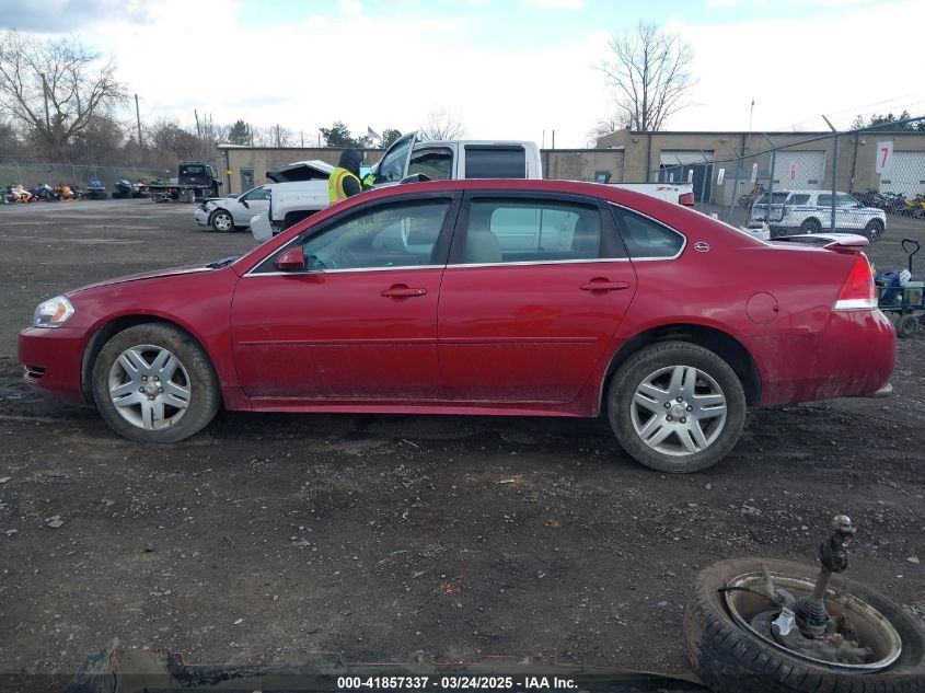 2012 Chevrolet Impala Lt VIN: 2G1WB5E37C1334547 Lot: 41857337