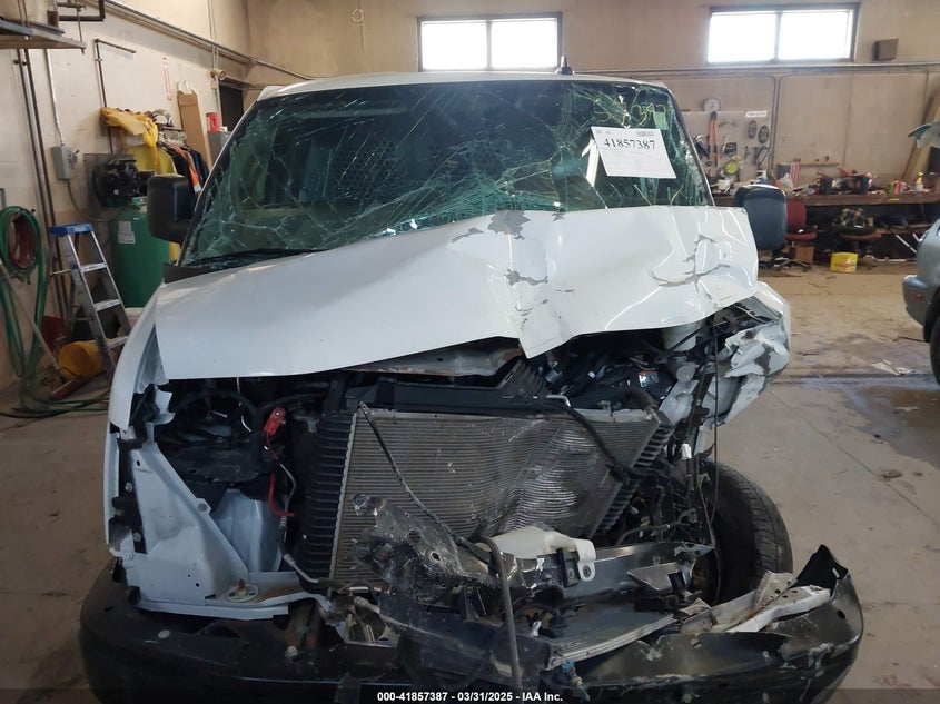 2021 Chevrolet Express Cargo Rwd 3500 Extended Wheelbase Wt VIN: 1GCZGHF72M1164128 Lot: 41857387