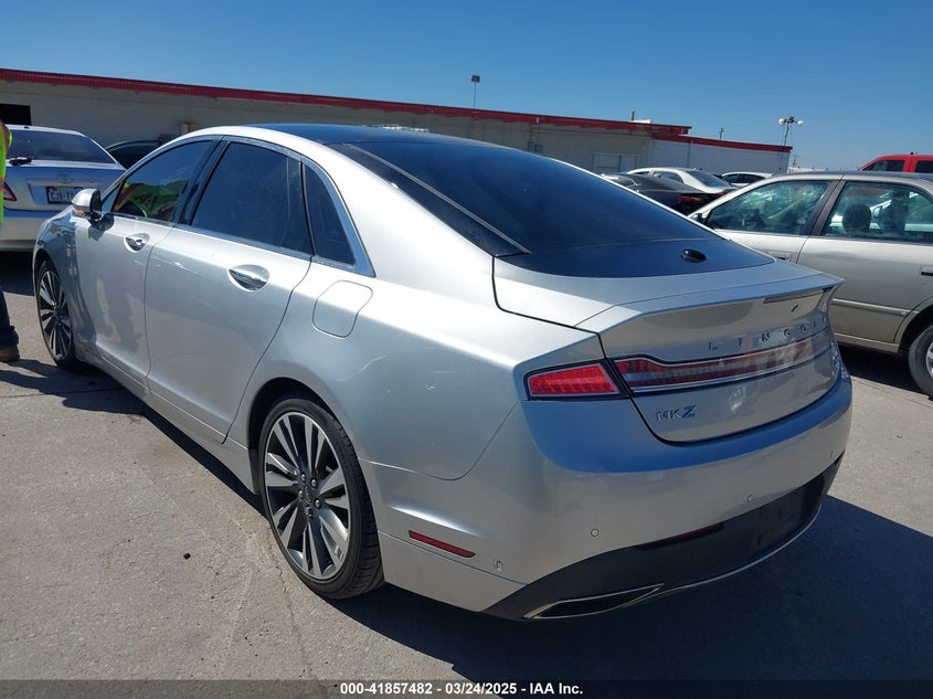 2017 LINCOLN MKZ HYBRID VIN: 3LN6L5MUXHR609678