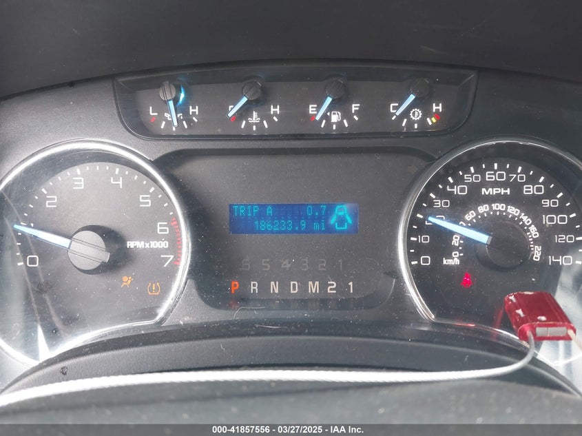 2012 FORD F-150 VIN: 1FTFW1ET8CKD54942