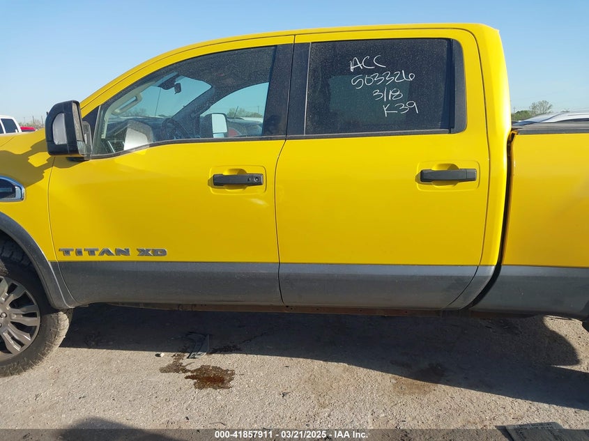 2016 NISSAN TITAN XD VIN: 1N6BA1F48GN500066
