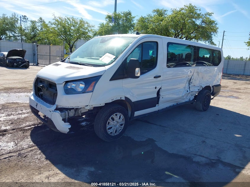 2022 FORD TRANSIT-350 PASSENGER VAN 3.5L V-6 DI, DOHC, V(VIN: 1FBAX2Y86NKA83763