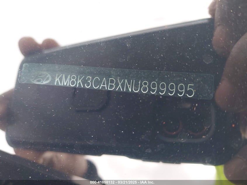 2022 HYUNDAI KONA SEL - KM8K3CABXNU899995