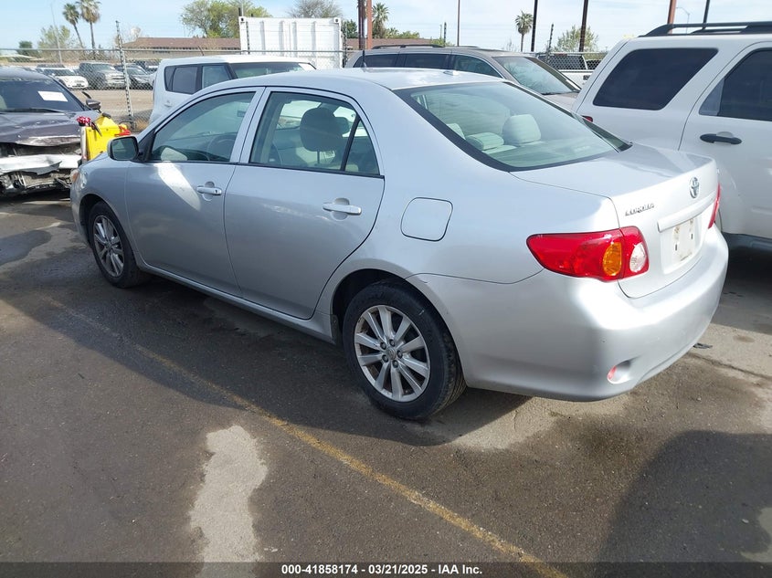 2009 TOYOTA COROLLA VIN: JTDBL40E69J047334