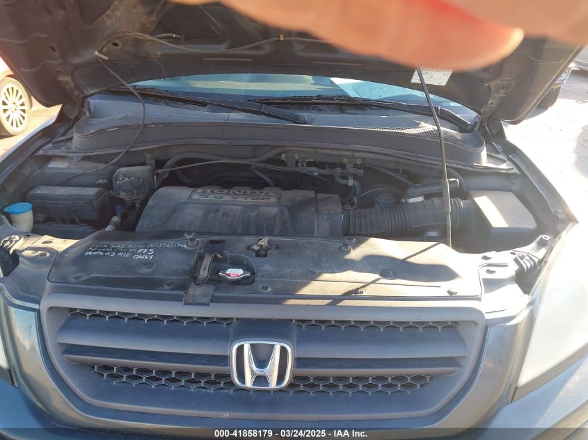 2005 Honda Pilot Ex-L VIN: 2HKYF18775H553666 Lot: 41858179