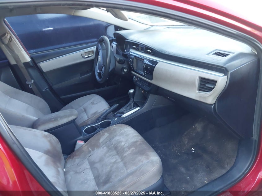 2015 TOYOTA COROLLA VIN: 2T1BURHE7FC364108
