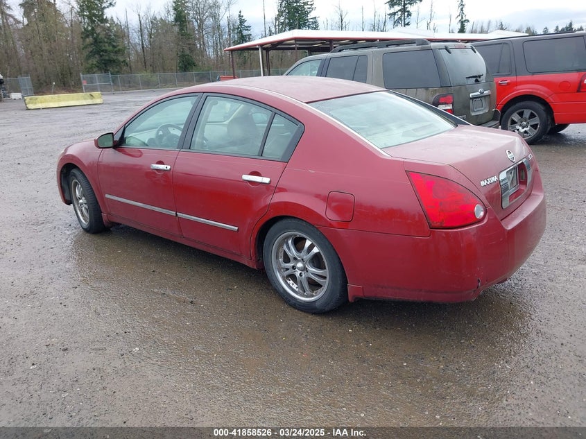 2006 NISSAN MAXIMA VIN: 1N4BA41E16C831513