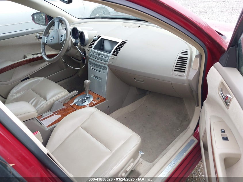 2006 NISSAN MAXIMA VIN: 1N4BA41E16C831513