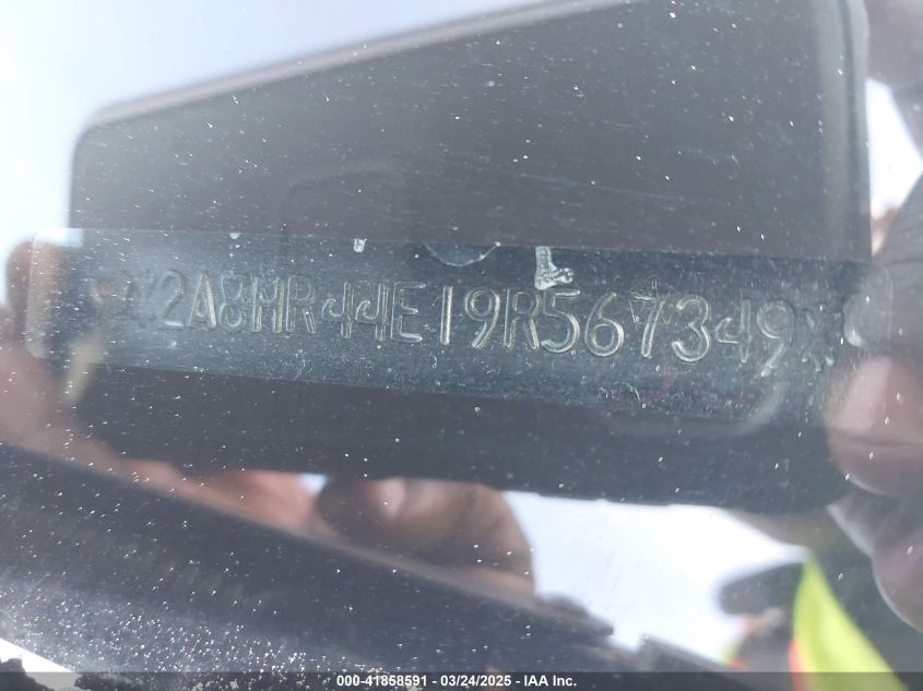 2009 Chrysler Town & Country Lx VIN: 2A8HR44E19R567349 Lot: 41858591