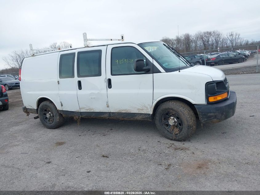 2011 Chevrolet Express 1500 Work Van VIN: 1GCSGAFX2B1143849 Lot: 41858628