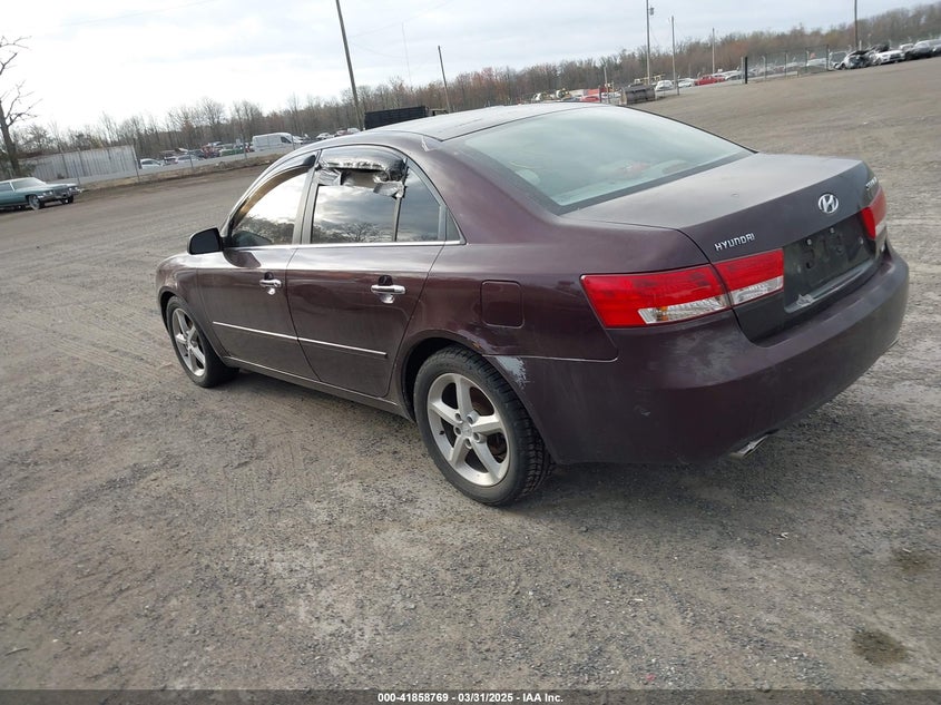 2006 HYUNDAI SONATA VIN: 5NPEU46F26H051203