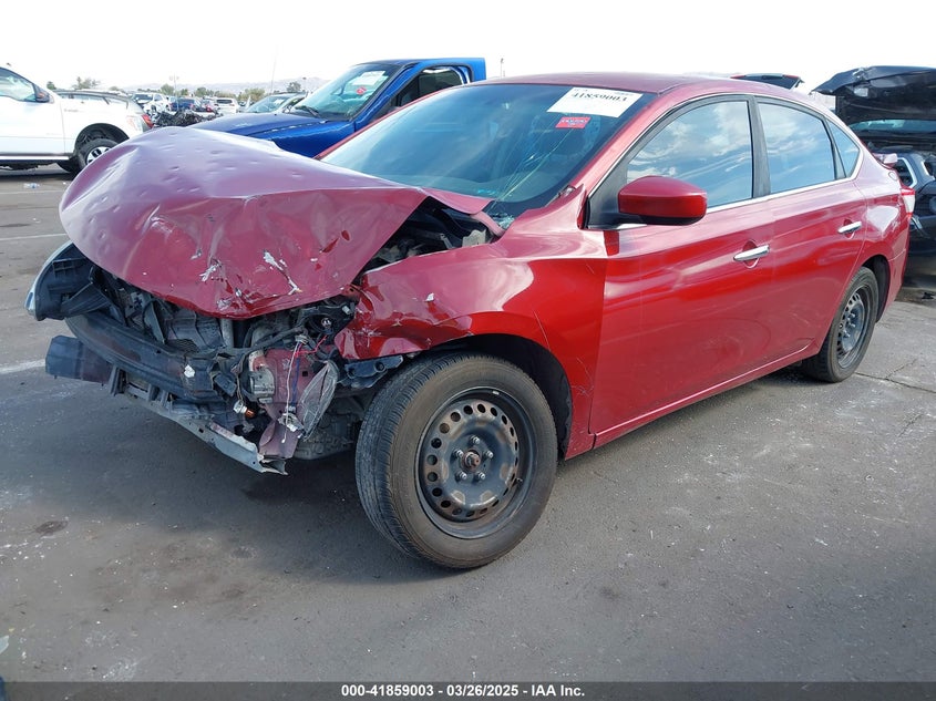 2014 NISSAN SENTRA VIN: 3N1AB7APXEY233290