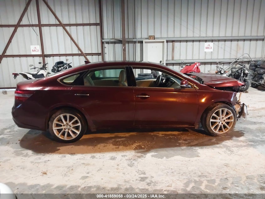 2013 TOYOTA AVALON VIN: 4T1BK1EB4DU077595
