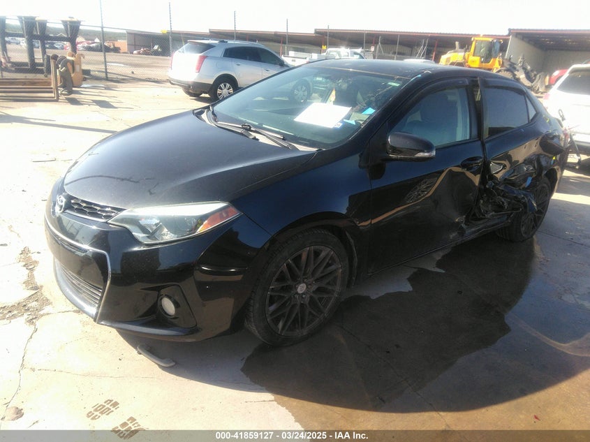 2014 TOYOTA COROLLA S PLUS - 5YFBURHE8EP106534