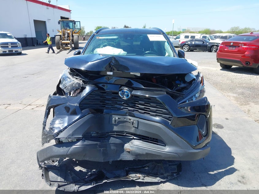VIN 2T3MWRFV9MW108061 2021 TOYOTA RAV4 HYBRID LE