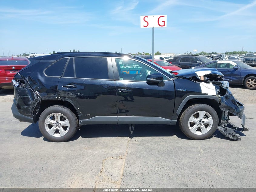 VIN 2T3MWRFV9MW108061 2021 TOYOTA RAV4 HYBRID LE