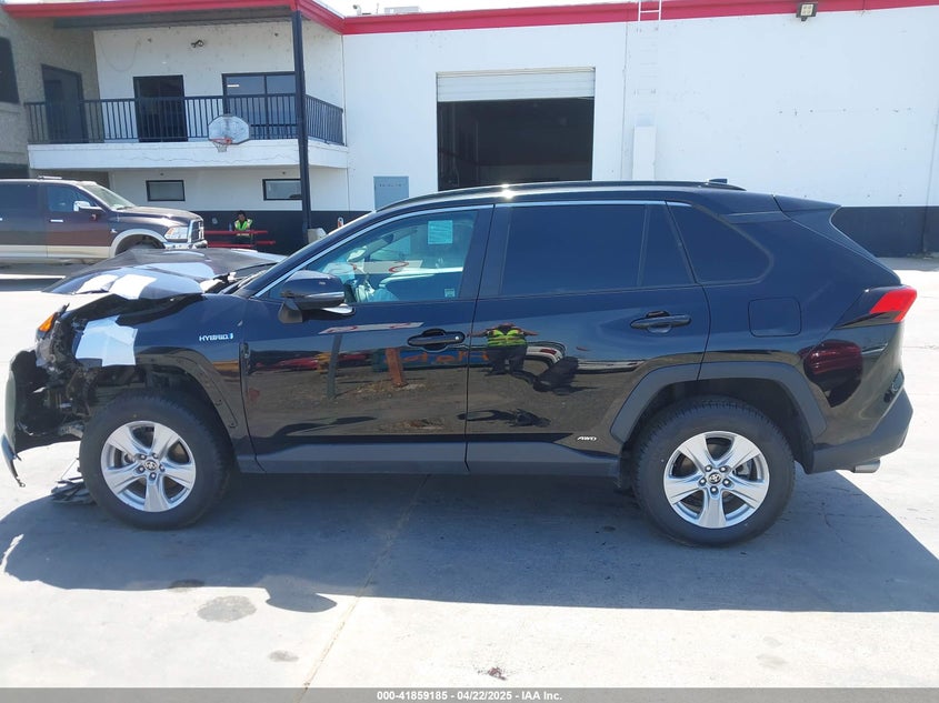 VIN 2T3MWRFV9MW108061 2021 TOYOTA RAV4 HYBRID LE