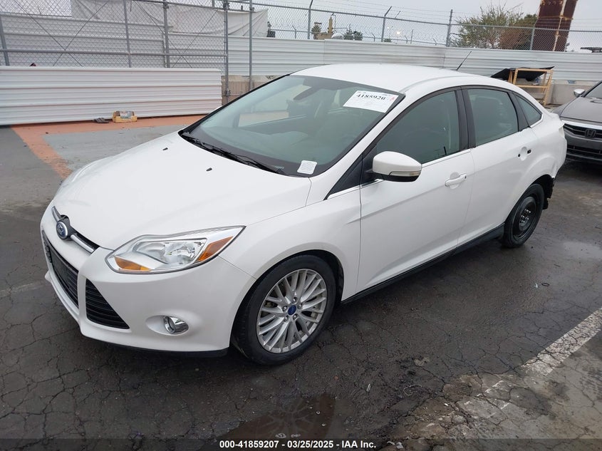 2012 FORD FOCUS VIN: 1FAHP3H27CL314291