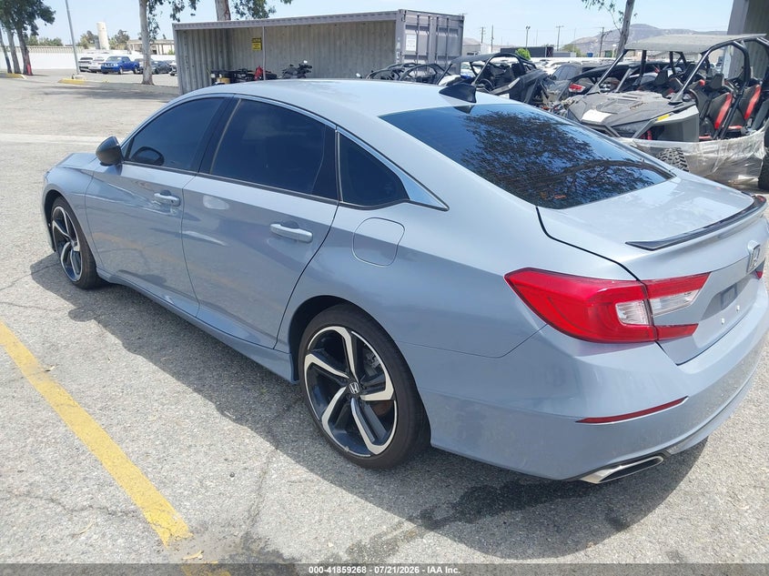 2022 HONDA ACCORD VIN 1HGCV1F39NA064496 nuotrauka 3
