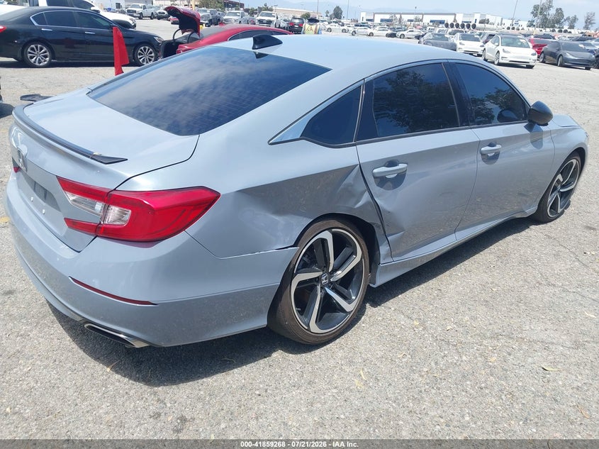 2022 HONDA ACCORD VIN 1HGCV1F39NA064496 nuotrauka 4