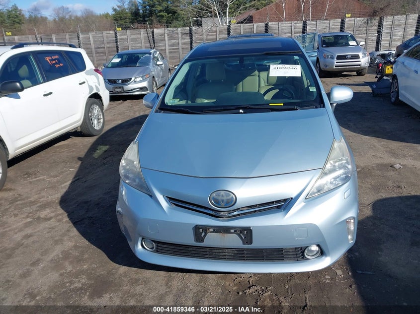 2013 TOYOTA PRIUS V VIN: JTDZN3EU8D3279756