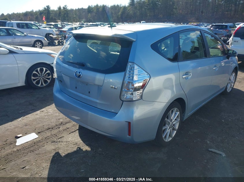 2013 TOYOTA PRIUS V VIN: JTDZN3EU8D3279756