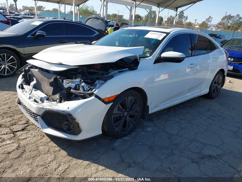 2017 HONDA CIVIC VIN: SHHFK7H54HU225594
