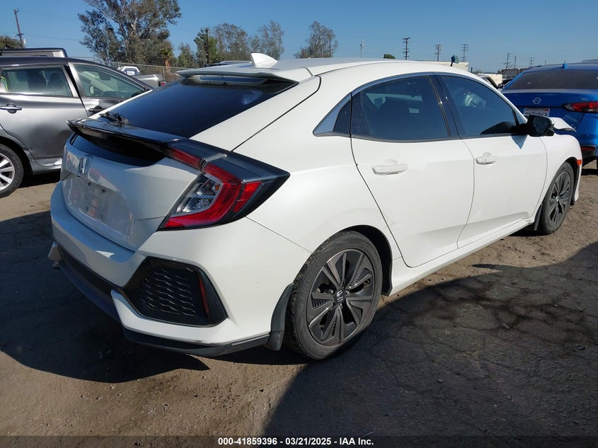 2017 HONDA CIVIC VIN: SHHFK7H54HU225594
