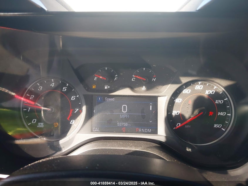 2019 CHEVROLET CAMARO VIN: 1G1FB1RX0K0147019