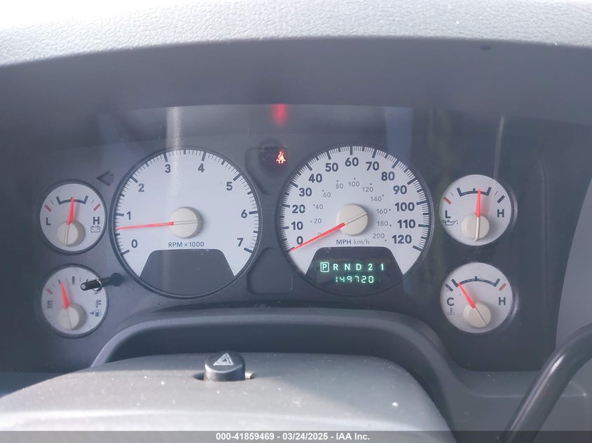 2007 DODGE RAM 2500 VIN: 3D7KS28D57G737597