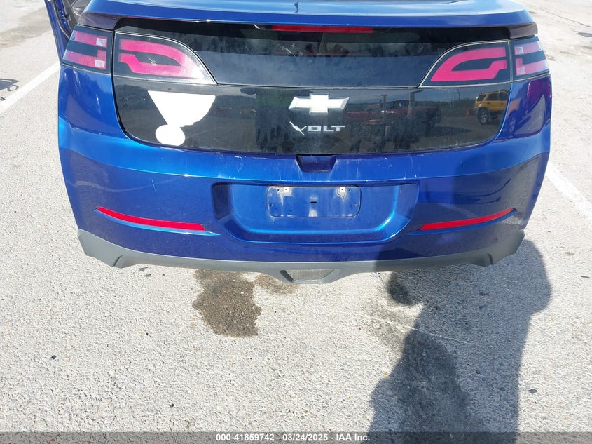 2012 CHEVROLET VOLT VIN: 1G1RA6E45CU111524