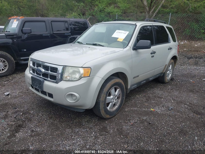 2008 FORD ESCAPE VIN: 1FMCU93148KC00109