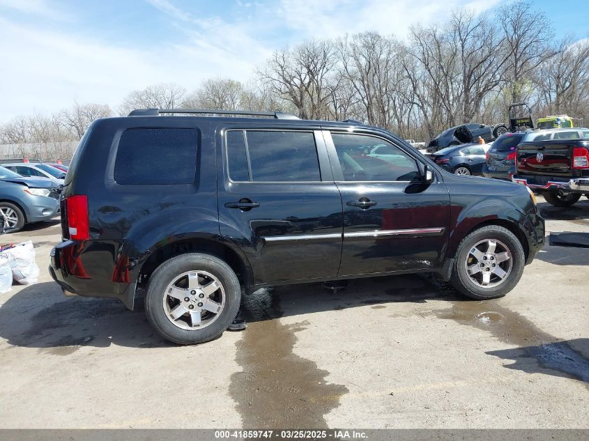 2011 Honda Pilot Touring VIN: 5FNYF4H97BB003266 Lot: 41859747