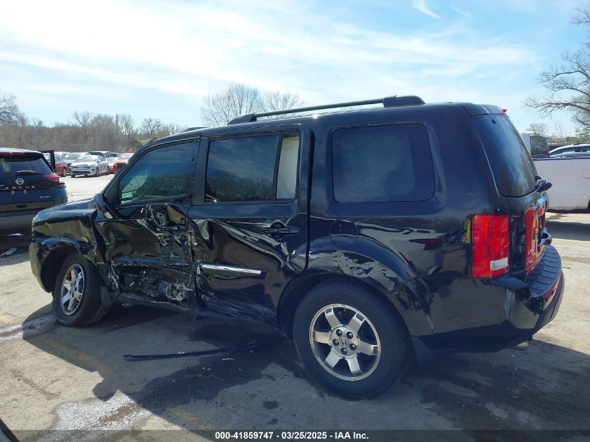 2011 Honda Pilot Touring VIN: 5FNYF4H97BB003266 Lot: 41859747