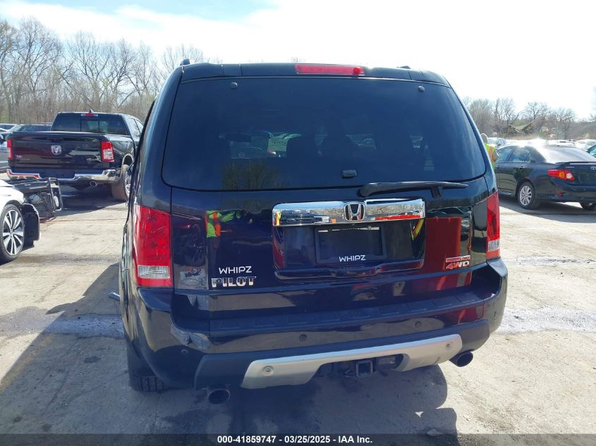 2011 Honda Pilot Touring VIN: 5FNYF4H97BB003266 Lot: 41859747