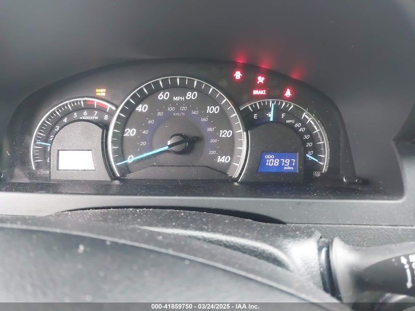 2012 TOYOTA CAMRY VIN: 4T1BK1FKXCU507496