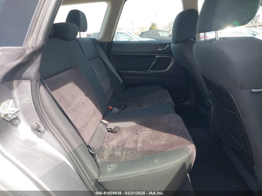 2008 SUBARU OUTBACK VIN: 4S4BP61C487360595