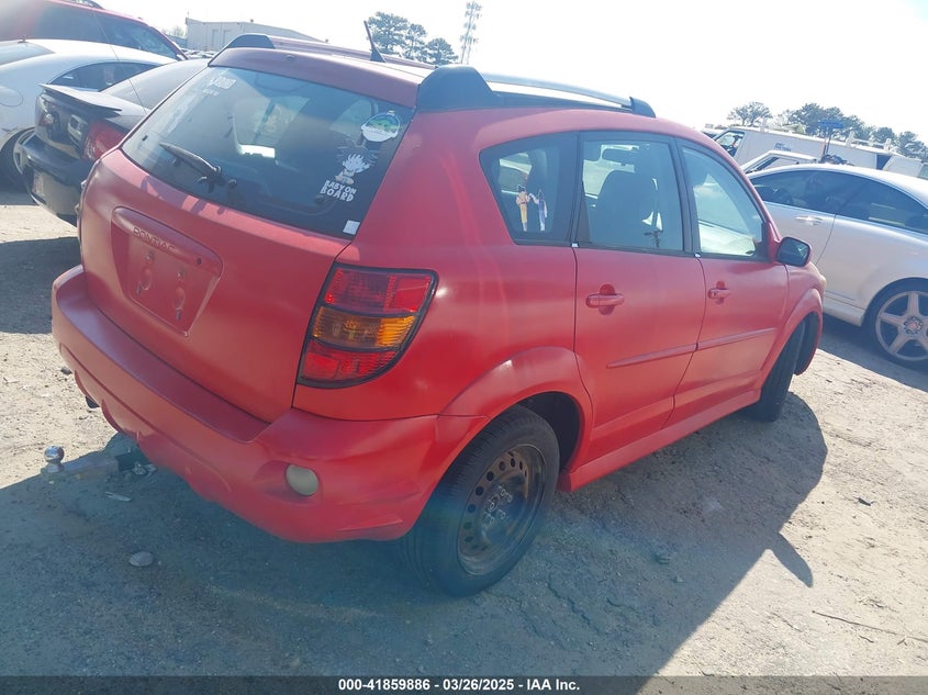 2006 PONTIAC VIBE VIN: 5Y2SM65816Z417758