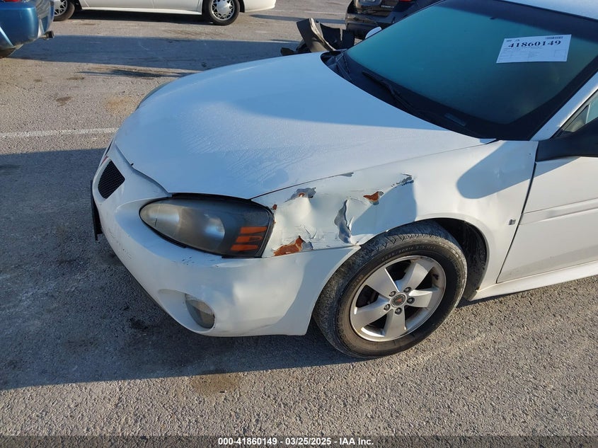 2006 PONTIAC GRAND PRIX VIN: 2G2WP552361105260
