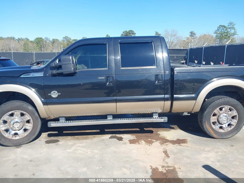 2013 FORD F-250 VIN: 1FT7W2BT4DEA37111
