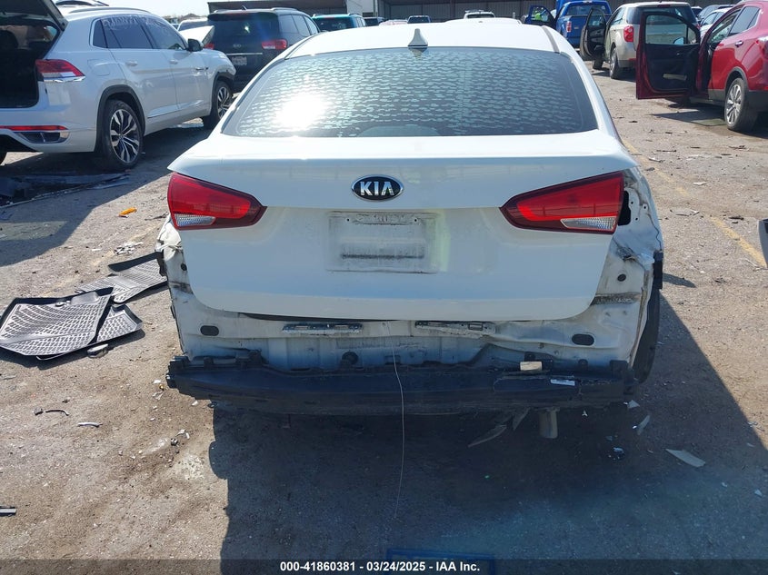 2017 KIA FORTE LX - 3KPFK4A71HE082296