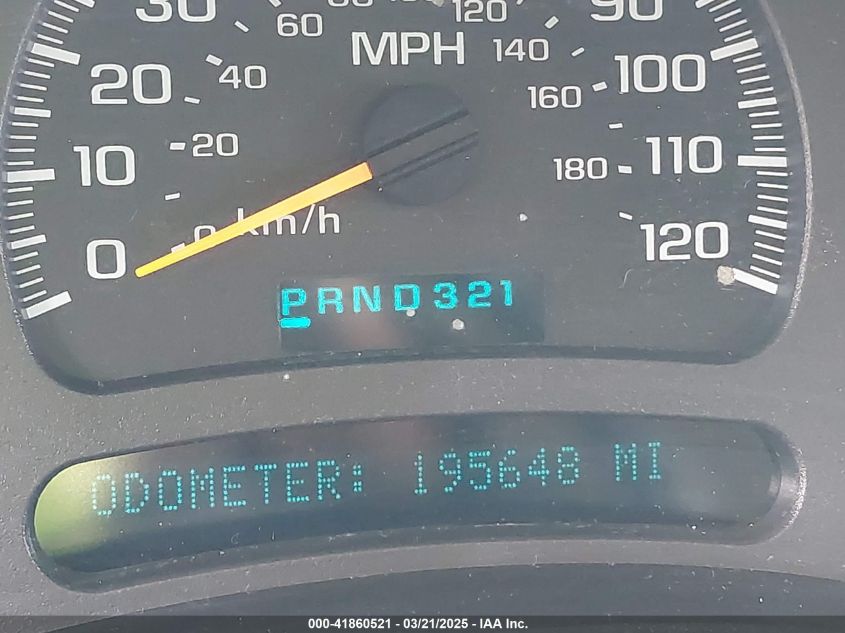 2003 Chevrolet Suburban 1500 Ls VIN: 3GNEC16T03G334122 Lot: 41860521