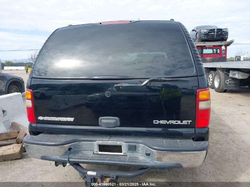 2003 Chevrolet Suburban 1500 Ls VIN: 3GNEC16T03G334122 Lot: 41860521