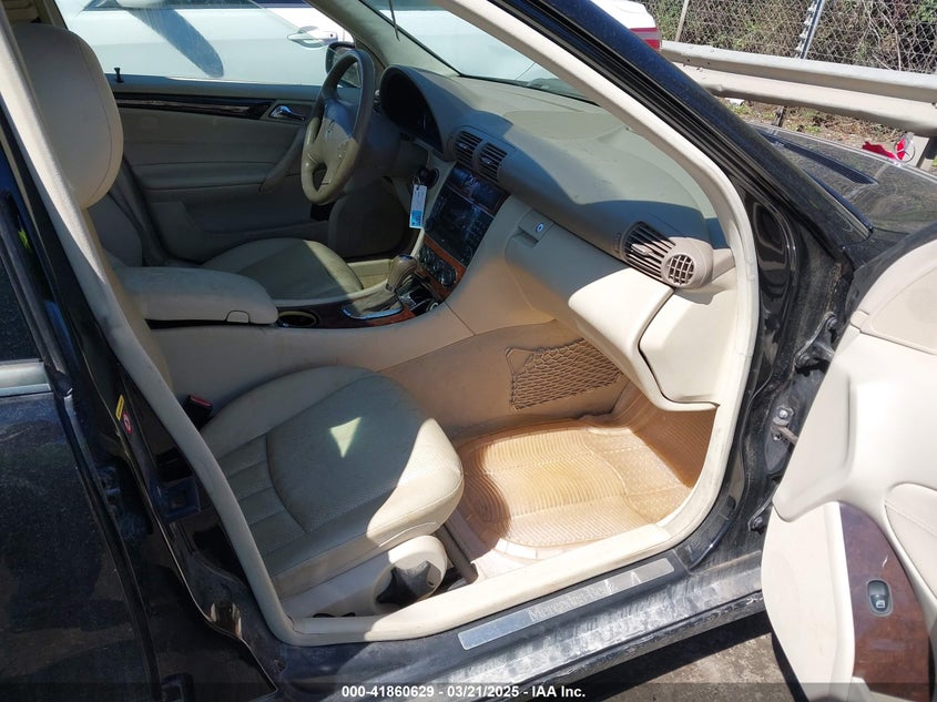2006 MERCEDES-BENZ C 280 VIN: WDBRF54H56A825858